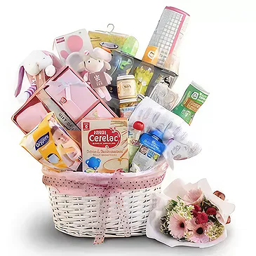 Buangkok flowers  -  Basic Baby Needs Flower Bouquet/Arrangement
