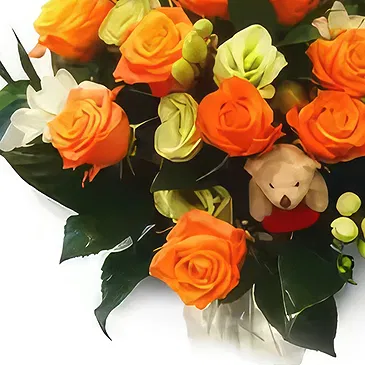 Wroclaw flowers  -  Additional Love Flower Bouquet/Arrangement