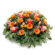 Italy online Florist - Funeral Flowers and Condolence Flower Bowl Bouquet