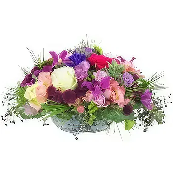 France flowers  -  Orlando purple flower arrangement Delivery