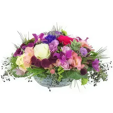 Le François flowers  -  Orlando purple flower arrangement Flower Bouquet/Arrangement