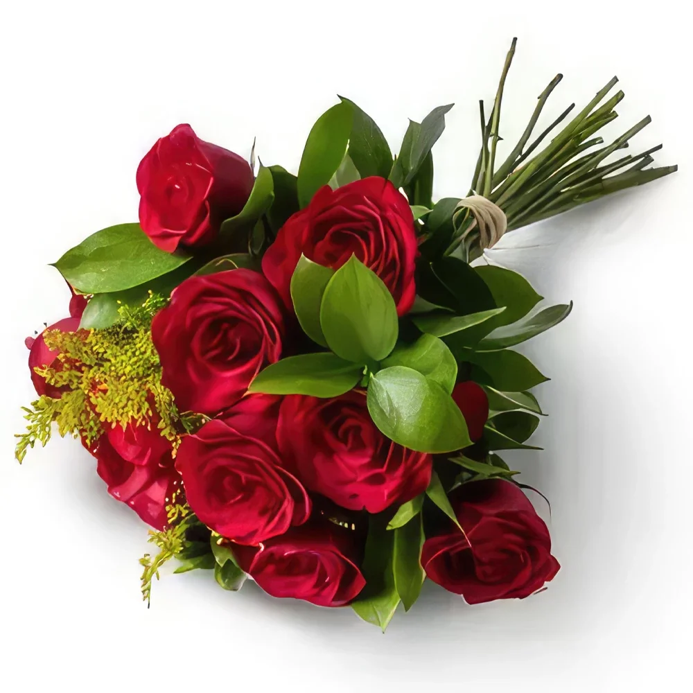flores Fortaleza floristeria -  Ramo de 12 Rosas Rojas Ramo de flores/arreglo floral