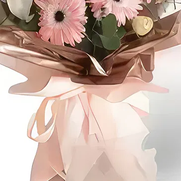 Medienstadt Dubai Blumen Florist- Pastellromantik Bouquet/Blumenschmuck