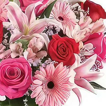 Garhoud flowers  -  Pastel Wishes Flower Bouquet/Arrangement