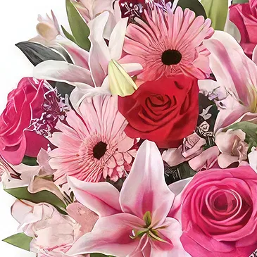 Garhoud flowers  -  Pastel Wishes Flower Bouquet/Arrangement