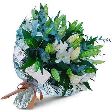 fleuriste fleurs de Niu Blau- Mots humbles Bouquet/Arrangement floral
