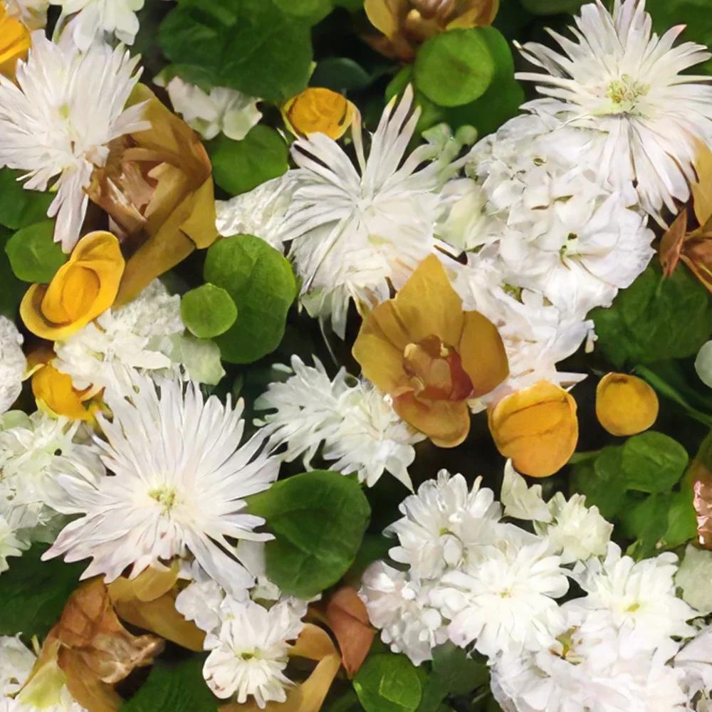 Portimao kvety- Tiché slová Aranžovanie kytice