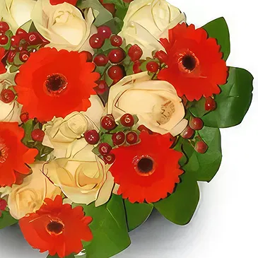 Malta flowers  -  Blooming Surprise Flower Bouquet/Arrangement