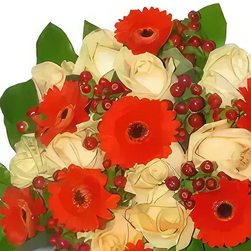 Malta flowers  -  Blooming Surprise Flower Bouquet/Arrangement