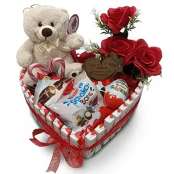 Braga flowers  -  Delectable Valentine's Gift Flower Delivery