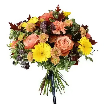 Taunton flowers  -  Orange Bloom Medley Flower Bouquet/Arrangement