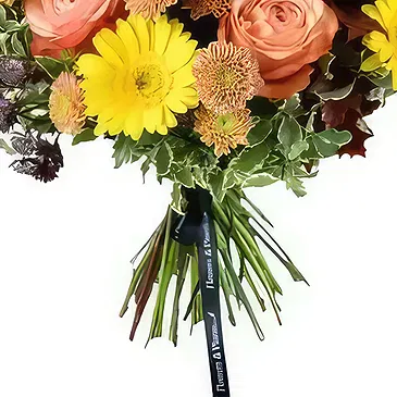 Taunton flowers  -  Orange Bloom Medley Flower Bouquet/Arrangement
