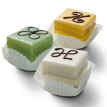 Amsterdam flowers  -  Petit fours 'Garnished' Flower Delivery