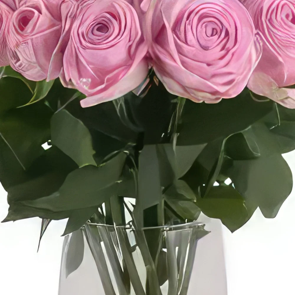 Nurnberg kwiaty- Różowy sen Bukiet ikiebana