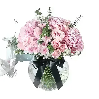 Saudi Arabia flowers  -  Mixed Pink Flowers Delivery