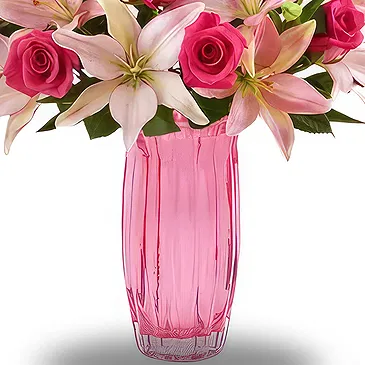 Smederevska Palanka flowers  -  Pink Elegance Flower Bouquet/Arrangement