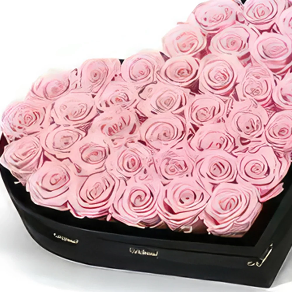 Манчестър цветя- Красиви розови Букет/договореност цвете
