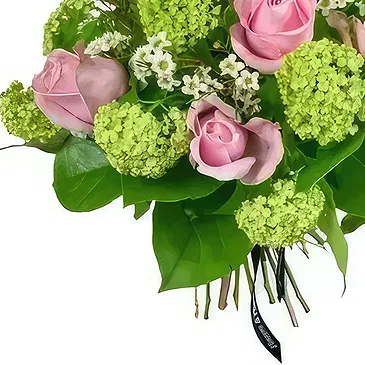 Bristol blomster- Rødmende elegansebukett Blomsterarrangementer bukett
