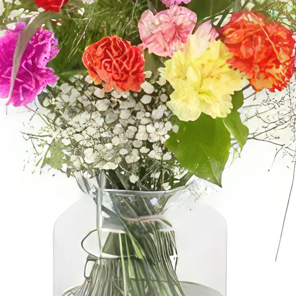 flores de Dusseldorf- Brinque com cores Bouquet/arranjo de flor