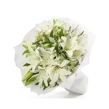Ain Bin Fuhaid blommor- Vit delikatess Bukett/blomsterarrangemang