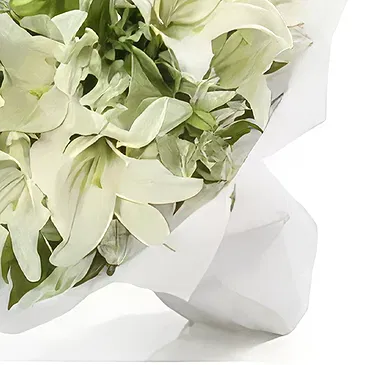 Ain Bin Fuhaid blommor- Vit delikatess Bukett/blomsterarrangemang
