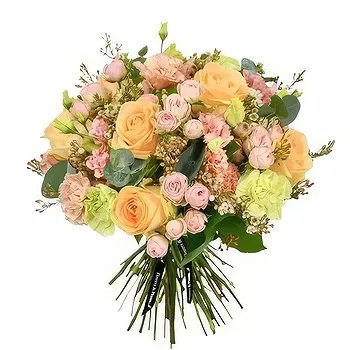 United Kingdom flowers  -  Peach Passion Flower Delivery