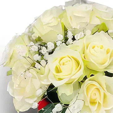 Smederevska Palanka flowers  -   White Box Flower Bouquet/Arrangement