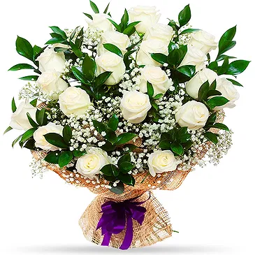 Oman flowers  -  Chic Whites Flower Bouquet/Arrangement
