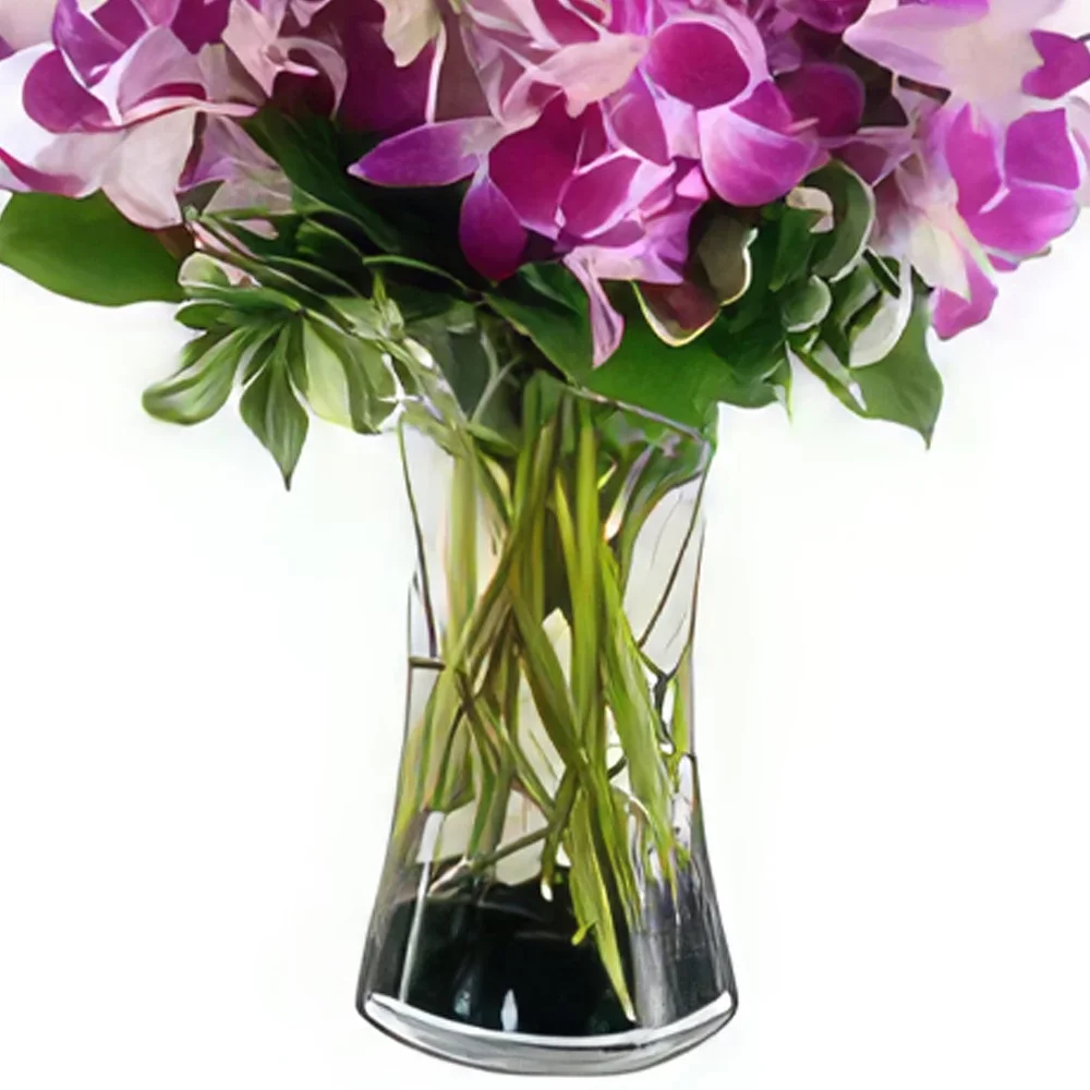 Σαγκάη λουλούδια- Το Devine επιλογή Μπουκέτο/ρύθμιση λουλουδιών