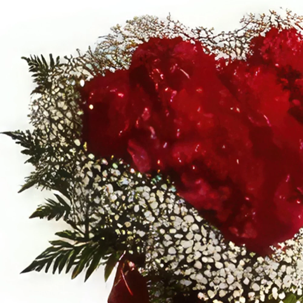 Τουρίνο λουλούδια- Καρδιές και διαμάντια Μπουκέτο/ρύθμιση λουλουδιών