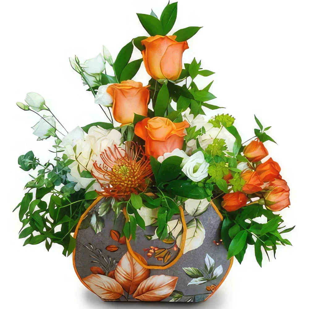 Cascais Blumen Florist- Helle Auswahl Bouquet/Blumenschmuck