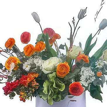 Adma flowers  -  Green Time Flower Bouquet/Arrangement