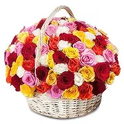 Resten av Ryssland Online Florist - Charmig korg Bukett