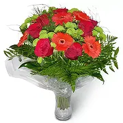 Czerwone Floristeria online - Adjuntar encantador Ramo de flores