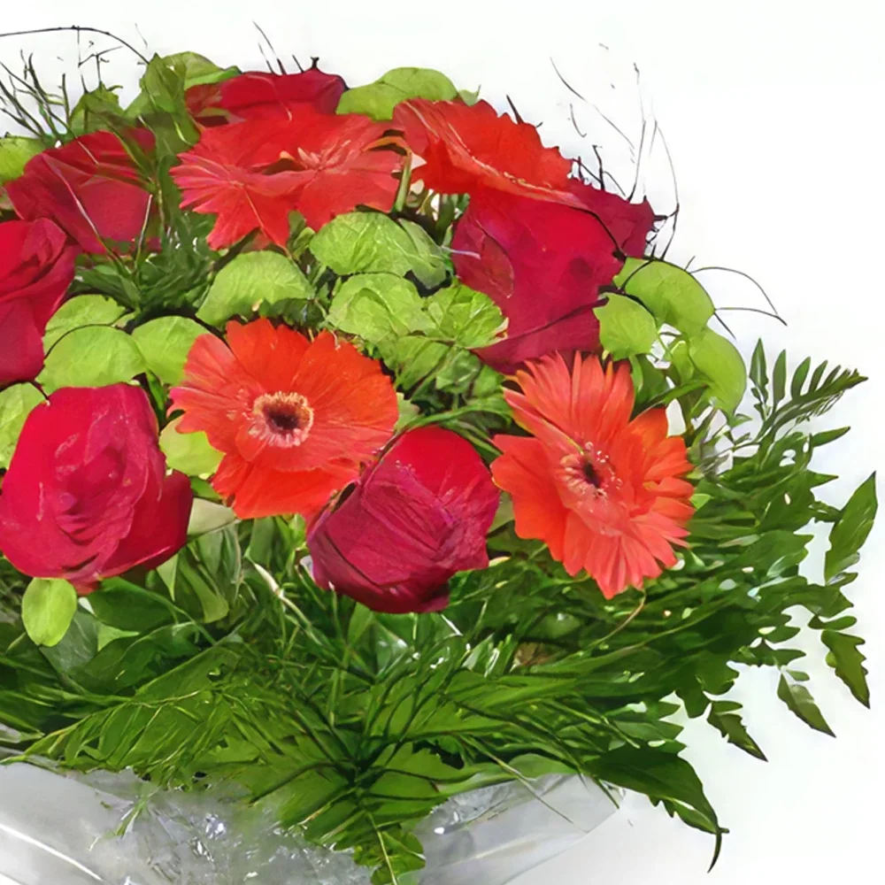 Krakkó-virágok- Lovely Attach Virágkötészeti csokor