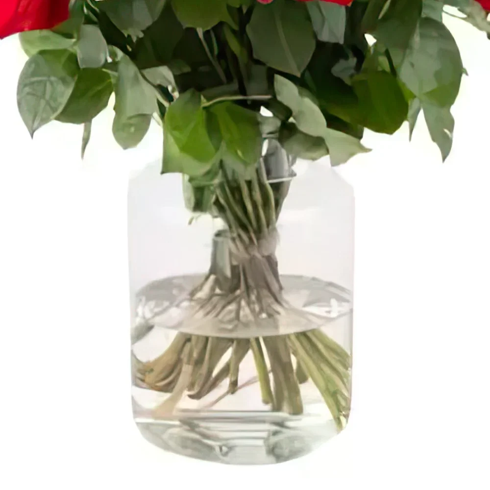 Nurnberg kwiaty- Czerwony Feniks II Bukiet ikiebana