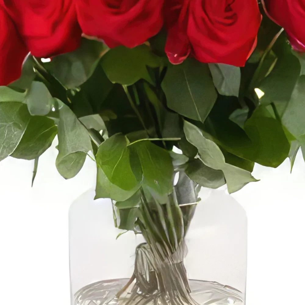 fiorista fiori di Amburgo- Fenice Rossa IV Bouquet floreale