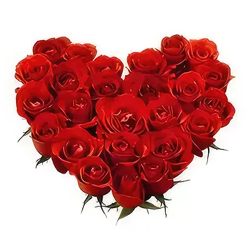 flores Kagoshima floristeria -  Precioso corazón Ramos de  con entrega a domicilio