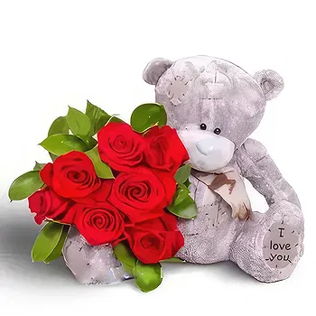 Kravino flowers  -  Amorous Surprise Flower Delivery