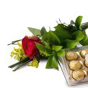 St Helena Bay flowers  -  Choco Kisses Flower Bouquet/Arrangement