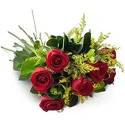 Brazil online Florist - Bouquet of 7 Red Roses Bouquet