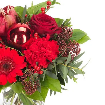 Italy flowers  -  Red and pink Christmas bouquet Flower Bouquet/Arrangement