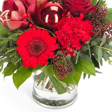 Italy flowers  -  Red and pink Christmas bouquet Flower Bouquet/Arrangement