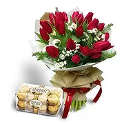 Argao Florista online - Caixa deliciosa Buquê