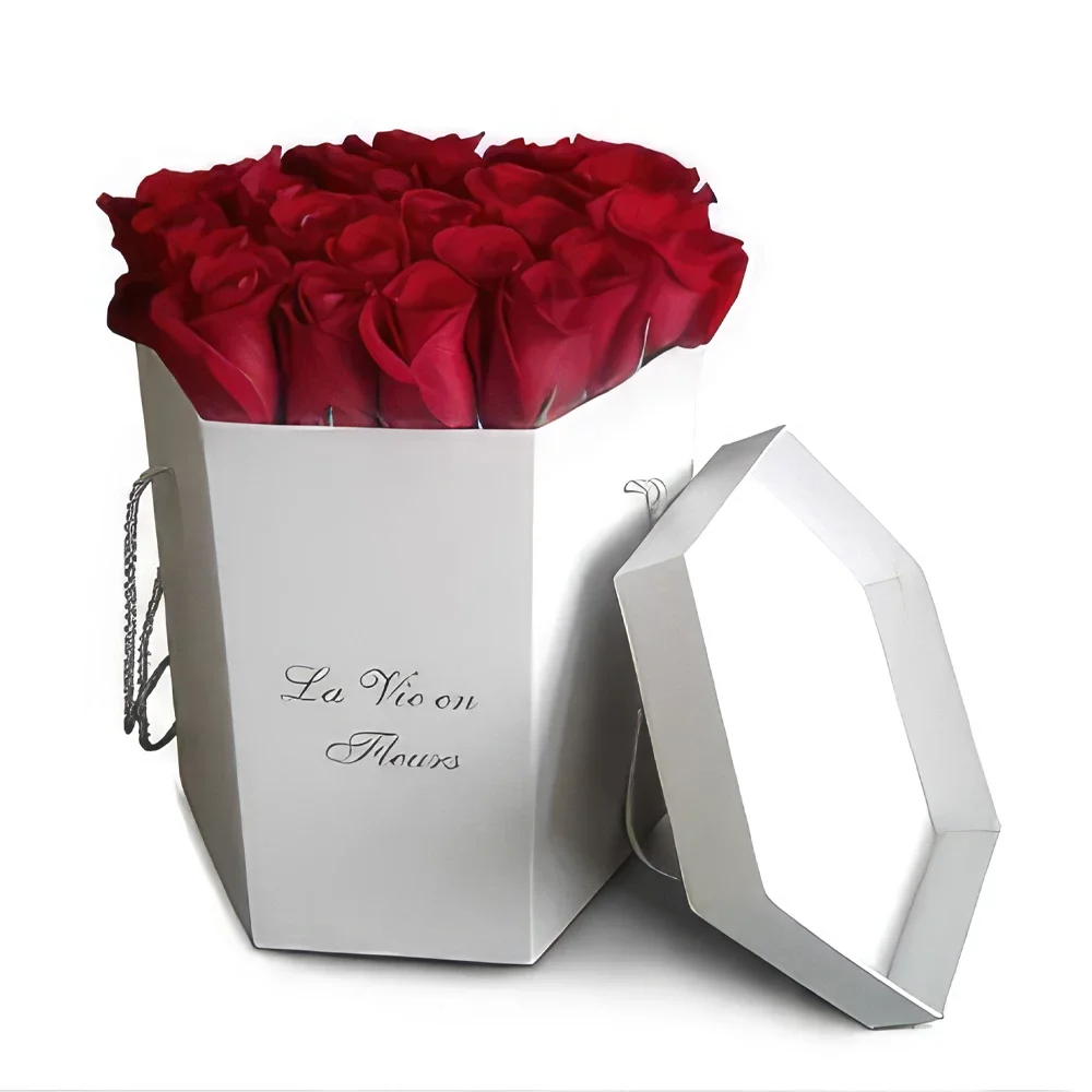 fiorista fiori di Faro- Passione rosa Bouquet floreale