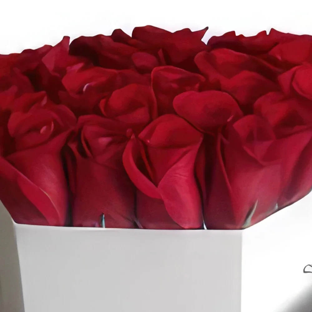 fiorista fiori di Faro- Passione rosa Bouquet floreale