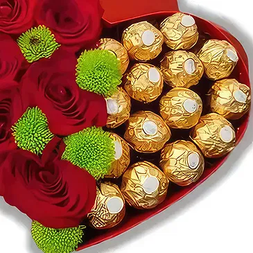 Sa Indioteria blomster- YinYang med kjærlighet Blomsterarrangementer bukett