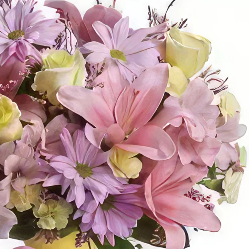 Ίνσμπρουκ λουλούδια- βικτωριανό ειδύλλιο Μπουκέτο/ρύθμιση λουλουδιών