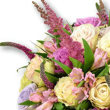 United Arab Emirates flowers  -  Romantic Mixed Pastel Flowers  Flower Bouquet/Arrangement