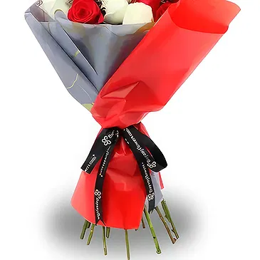 Dubai Marina flowers  -  Snow & Fire Flower Bouquet/Arrangement